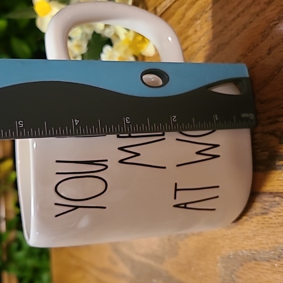 Rae Dunn White Ceramic Mug - 'You Had Me At Woof' - Picture 7 of 7